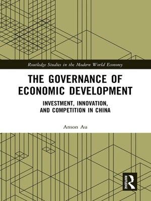 cover image of The Governance of Economic Development